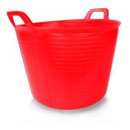 Capazo plástico rojo n° 3 (40l.) r88726 rubi