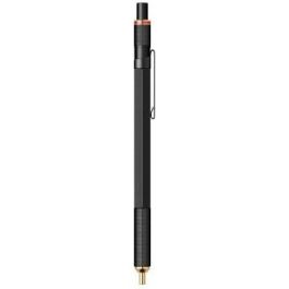 Rotring 800 Bolígrafo de Bola Retráctil Negro Tinta Negra Punta M en Caja de Regalo