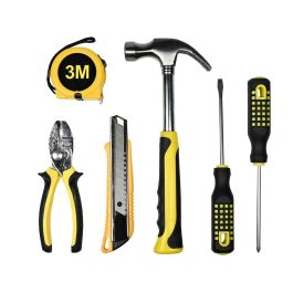 Benson Set de herramientas 6 unidades: flexómetro, martillo, cutter, 2 destornilladores y alicates Precio: 14.49999991. SKU: B155ZQSDTR