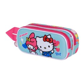 Sanrio Hello Kitty Estuche Portatodo Escolar Doble Compartimento 3D Friendship con Cremallera Forro Interior con Relieve Azul 1.5L Precio: 11.49999972. SKU: B19B6WQSET