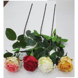 DKD Home Decor Flor Decorativa Artificial Surtido Colores Rojo Amarillo Blanco Rosa 83 cm - Pack 24 Unidades Poliéster y PE Precio: 92.50000001. SKU: B19TL98YV7