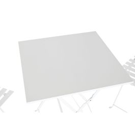 Mesa Terraza Y Jardin DKD Home Decor Blanco 60 x 71 x 60 cm Set de 3 Mesa Terraza Y Jardin DKD Home Decor Blanco 60 x 71 x 60 cm Set de 3