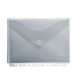 Dosier Sobre Office Box Fuelle Pp Velcro A4+ Multitaladro Cristal 10 unidades Precio: 13.50000025. SKU: BIX35761