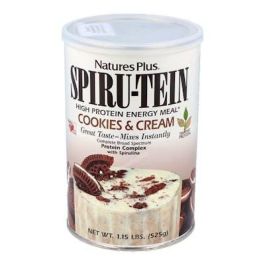 Natures Plus Spiru-Tein Batido de Proteínas Vegetales Cookies & Cream con Espirulina, Vitaminas y Minerales 525Gr Precio: 37.6899996. SKU: B19FLQSJAB