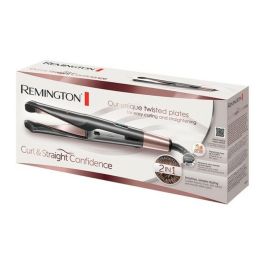 Remington S6606 Rizador y Alisador Curl Confidence Advanced Ceramic Turmalina Anti-estático para cabello sin encrespamiento