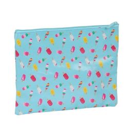 Safta Bolso de Verano Ice Cream Infantil | Edad 3 Años | Color Turquesa | Material Algodón