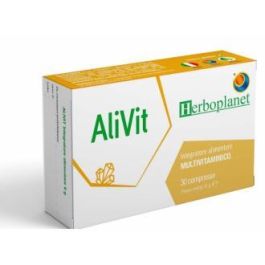 HERBOPLANET Multivitamínico Alivit 30 Comprimidos - Complemento Alimenticio para Carencia de Vitaminas Precio: 15.4999999. SKU: B1EDRTXZV2