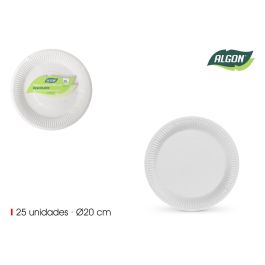 Set de 25 Platos de Cartón Natural 20 cm Algon - Inde (18 Cajas) Precio: 22.99. SKU: B13CAWH3XG