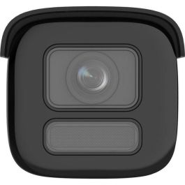 Hikvision Cámara IP Bullet 4MP Smart Hybrid Light ColorVu 2.8-12mm WDR IK10 IP67 PoE Audio Alarma Luz Híbrida 60m Negra