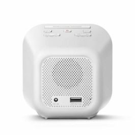 Philips TAR4406/12 Reloj Despertador Digital Blanco con Radio FM Integrada, Carga USB y Pantalla LED Philips TAR4406/12 Reloj Despertador Digital Blanco con Radio FM Integrada, Carga USB y Pantalla LED