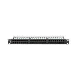 Lanberg Patch Panel PPU6-1048-B 48 Puertos 1U Negro