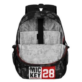 Karactermania Mochila Fight FAN 2.2 Mickey Mouse Year 44 x 31 x 18 cm Negro Ripstop