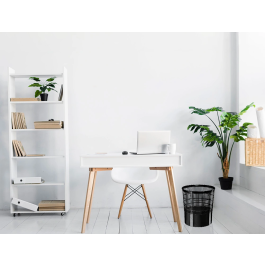 Cep Papelera Ecoline de Plástico, Rejilla Negra, 16 Litros, 30x30x31,7 cm