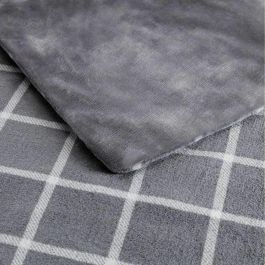 Imetec IME1685539525171 Manta Térmica 150x110 cm, 6 Temperaturas, Tejido Terciopelo y Sherpa Touch, Lavable a Máquina