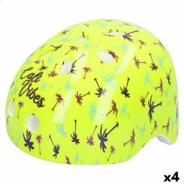 Casco de Ciclismo para Niños Colorbaby Neon Cali Vibes Amarillo (4 Unidades) Precio: 54.49999962. SKU: B17VKPNKLB