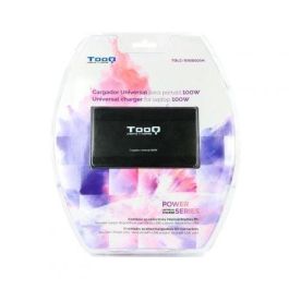 TooQ TQLC-100BS01M Cargador Portátil Universal 100W con 12 Conectores, USB, Adaptador Coche y 12-24V TooQ TQLC-100BS01M Cargador Portátil Universal 100W con 12 Conectores, USB, Adaptador Coche y 12-24V