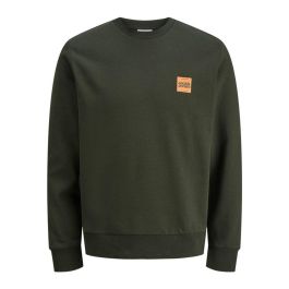 Sudadera sin Capucha Hombre Jack & Jones Jjbrandy Crew Neck Duffel Verde oscuro XS Precio: 20.59000009. SKU: B1E84ZDX8D