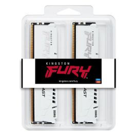 Kingston 32GB 6000MT/s DDR5 CL36 DIMM Kit of 2 FURY Beast White EXPO