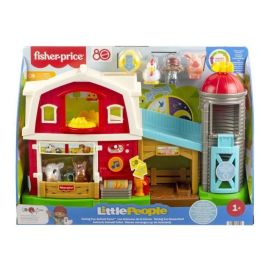 Fisher-Price JGX08 - Conjunto de juego multilingüe Little People Animales de granja