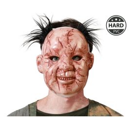 Máscara Terrorífica Muñeco Deforme con Cicatrices y Pelo Negro para Halloween y Fiestas de Terror Precio: 1.49999949. SKU: B1A5RHMPJZ