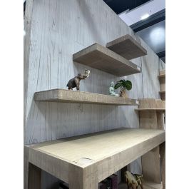 DKD Home Decor Repisa Alpino Madera de Hevea 60 x 20 x 5 cm