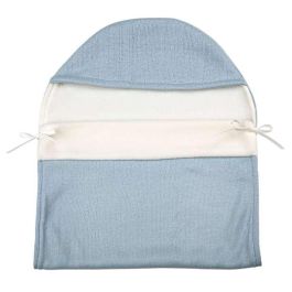 Muñecas Arias Muñeca Elegance Babyto Azul con Manta, Incluye Chupete (Muñeco de Peso), 35 cm