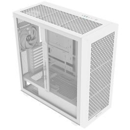 Thermaltake AX500 Full Tower PC Blanco - Caja de Ordenador con 4 Ventiladores Frontales de 140 mm