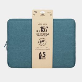 Rivacase 7705 Funda para Portátil Suzuka 15.6" Aquamarine de Poliéster, Resistente al Polvo y Rayones