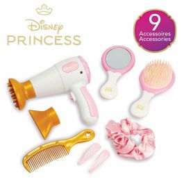 Smoby 3032163201700 Set de Peinado Princesas Disney para Niñas a Partir de 3 Años