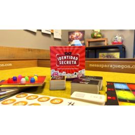 Tranjis Games Sl Juego Mesa Identidad Secreta Mini Compatible Juego Original