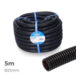 Edm Corrugado para interior PVC, medida interior 23mm/exterior 32mm, longitud 5m