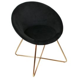 Silla Negra Con Patas Metal Home Deco Factory Precio: 138.5000001. SKU: B12XVE7T3W