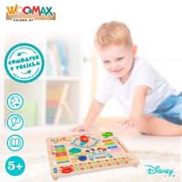 WOOMAX Juego Educativo Calendario Disney: Aprende Días, Clima, Estaciones, Meses y Horas - +5 años