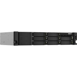 QNAP TS-864EU-RP-8G Servidor NAS Rack 2U, Intel Celeron 2.9GHz, 8GB DDR4, 8 Bahías, RAID, Gigabit Ethernet, Negro