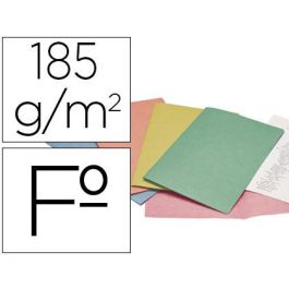 Subcarpeta Cartulina Liderpapel Folio Colores Surtidos Paquete De 25 Unidades Retractiladas