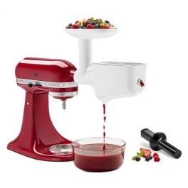 Kitchenaid 5KSMFVSFGA PACK 2 ACCESORIOS Picadora Carne Colador Frutas Verduras para Purés Moler Picar Alimentos