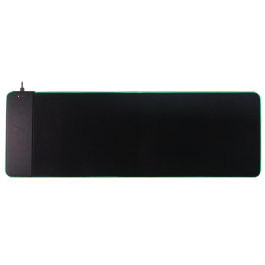 Q-connect Alfombrilla Gaming XXL con Cargador Inalámbrico e Iluminación RGB, 800x300x4 mm, Color Negro Precio: 30.59000032. SKU: B1K8NJW2MS