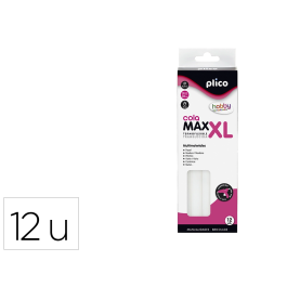 Cola Termofusible En Barra Plico Max-Xl Blister De 12 Precio: 7.49999987. SKU: B1D9YXFLBT