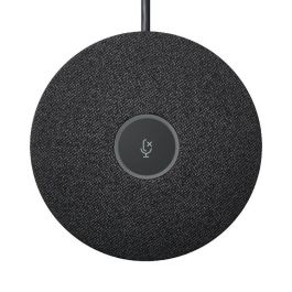 Logitech Rally Mic Pod Micrófono para Videoconferencias, LED, 90 Hz-16 kHz, AEC, VAD, Cobertura Amplia