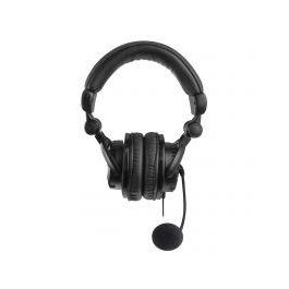 Ewent EW3564 Auriculares Estéreo Cubreorejas con Micrófono, Control de Volumen y Diseño Plegable