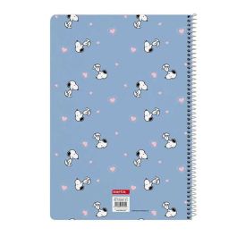 Safta Libreta Folio 80 Hojas Tapas Duras Diseño Snoopy 21,5x31x1cm