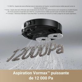 Dreame DRE1732948889214 Robot Aspirador X40 Master, Estación Base 8 en 1, Navegación Inteligente, 12.000 Pa