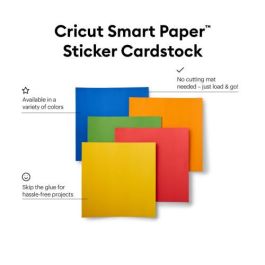 Cartulina Autoadhesiva para Plotter de corte Cricut Bril.Bows Cartulina Autoadhesiva para Plotter de corte Cricut Bril.Bows