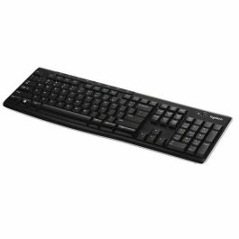 Logitech Teclado K270 Wireless Francés Inalámbrico 2.4 GHz hasta 10m, Resistente a Salpicaduras, Compatible con Windows 7/Vista/XP