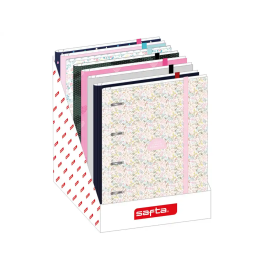 Safta Carpeta con recambio DIN A4 Cuadro 5 mm con Goma y Separadores Expositor, Tamaño Din A4 (210 x 297 mm) Precio: 114.49999979. SKU: B1J7YWPV62