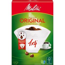 Melitta Original 1-4 tazas Filtro para Cafetera de Goteo 40uds Papel Natural Precio: 3.50000002. SKU: B1BJV4M9WC