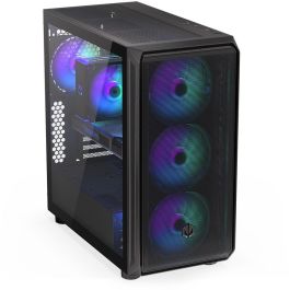 Endorfy ARX 700 ARGB TG Black Torre PC ATX ITX Micro ATX Negro Iluminación Multi