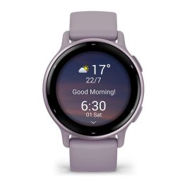 Garmin Vivoactive 5 Smartwatch Wearable, Reloj Inteligente con GPS, Monitor de Salud, Color Púrpura - Referencia 010-02862-13