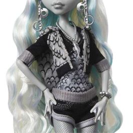 Mattel Monster High Muñeca Reel Drama Lagoona Edición Blanco y Negro para 6+ años