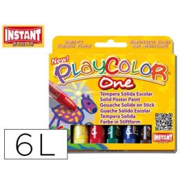 Tempera Solida En Barra Playcolor Escolar Caja De 6 Colores Surtidos Precio: 4.99000007. SKU: B1EZWCB9LF